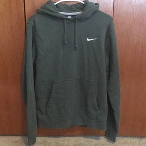 Green Nike hoodie